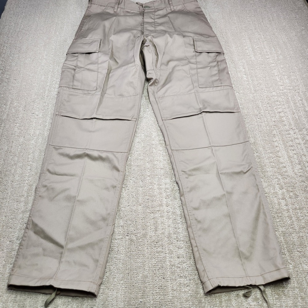 Rothco Bdu Pants Men Medium Double Knee Cargo Military Khakis Gorpcore NEW